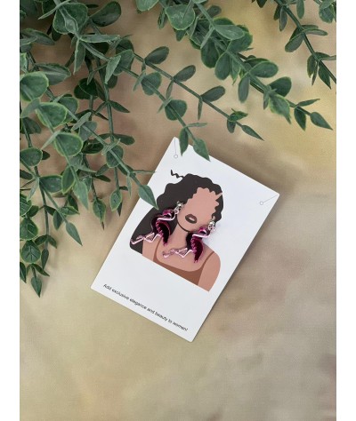 Pendientes de Flamencos en Acrílico